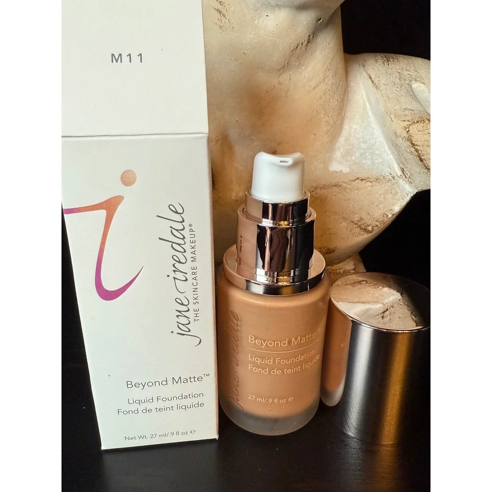 Jane Iredale Beyond Matte Liquid Foundation M11 Full Coverage 0.9 fl oz 27ml‎